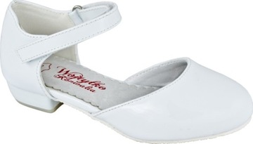 Buty komunijne białe lakierki Wojtyłko rozmiar 36