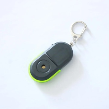 2022 nowy klucz anti-lost device aktywowany głosem LED gwizdek lokalizator