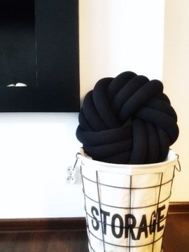 Тканая подушка KNOT PILLOW узел цвета