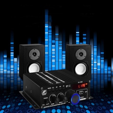 ЦИФРОВОЙ УСИЛИТЕЛЬ МОЩНОСТИ СТЕРЕОЗВУКА BT 5.0 12 В HIFI ДЛЯ ДОМАШНЕГО АВТОМОБИЛЯ