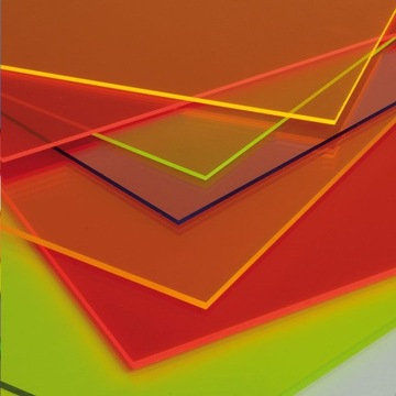 Plexa Plexi NIEBIESKA fluorescencyjna 100cm Nowoczesny Design Trwałość