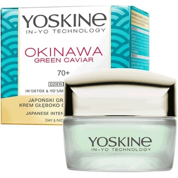 Yoskine Okinawa krem do twarzy 70+ dzień i noc 50 ml