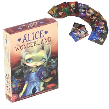 KARTY TAROTA TAROT 45 KART - ALICE WONDERLAND JOURNEY