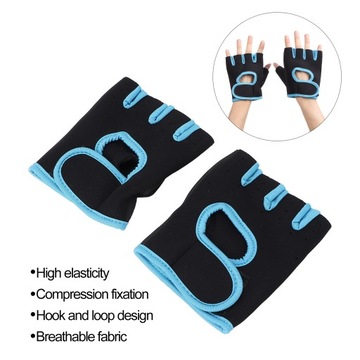 Перчатки для фитнеса Дышащие, гибкие, регулируемые перчатки O4