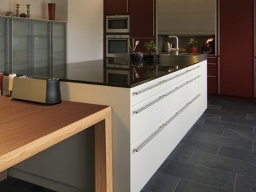 Черный глянцевый шпон для рулона столешницы мебели 50x150см