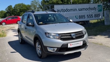 Dacia Sandero II Hatchback 5d 1.5 dCi 90KM 2013 Dacia Sandero Stepway Raty 1.5 dci 90KM Tylko 90tys km Klima usb Nowe opon, zdjęcie 5