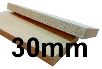 Płyta szamotowa szamot na wymiar do grilla, wędzarni gr 30mm