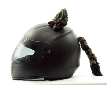 Украшение мотоциклетного, велосипедного и лыжного шлема - «ПАНТЕРА»