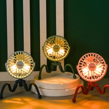 Вентилятор для детской коляски Электрический вентилятор с зарядкой через USB Портативный вентилятор для кемпинга 500 мА 3-ge