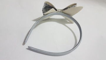 OPASKA kokarda SREBRNA BROKATOWA ROZ. UNIWERSALNY