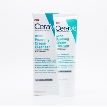 CeraVe Acne Пенящийся крем-пенка для лечения прыщей