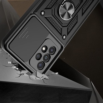 СДВИЖНОЕ КОЛЬЦО ARMOR CASE для SAMSUNG A53 5G + СТЕКЛО