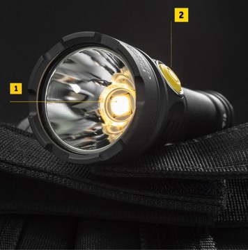 АККУМУЛЯТОРНЫЙ ФОНАРЬ PRIME C2 PRO MAX 4000 ЛЮМЕН ХОЛОДНЫЙ БЕЛЫЙ СВЕТ