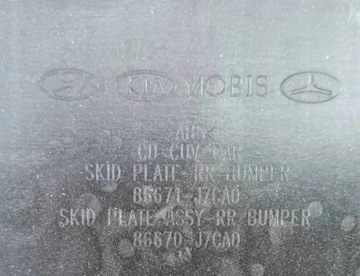 KIA XCEED DIFUZOR DOPLNĚNÍ NÁRAZNÍKU ZADNÍ