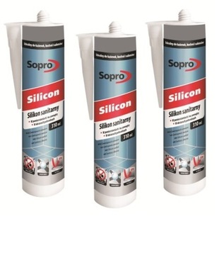 SOPRO SILIKON SANITARNY 052/310 ML BEZBARWNY 00