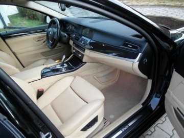 BMW Seria 5 F10-F11 Limuzyna 520d 184KM 2013 BMW Seria 5 Xenon Skora Navi Profesjonal Dociagi Head-Up 2.0 Diesel 184KM, zdjęcie 15