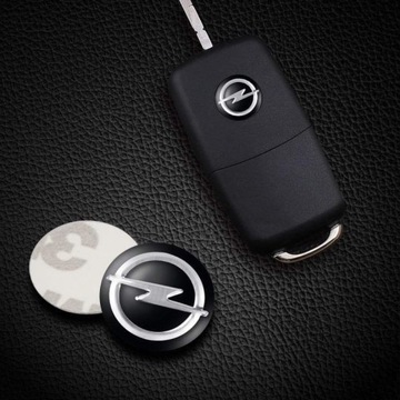 OPEL EMBLEMAT PILOTA 14mm KLUCZYK ZNACZEK NAKLEJKA