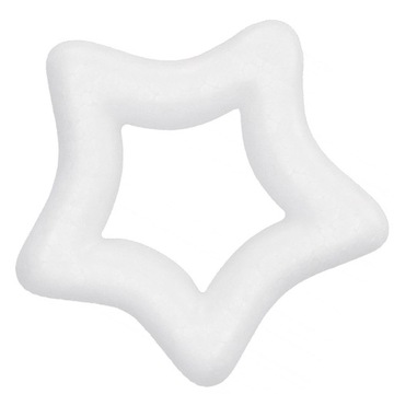 ЗВЕЗДА из пенопласта РОЖДЕСТВЕНСКАЯ ЗВЕЗДА 10см x10