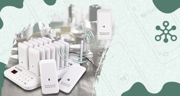 Retekess TD157 Беспроводная система для официантов в ресторане, 16 пейджеров, 500M