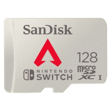 Карта памяти SanDisk micro SD 128 ГБ Nintendo Switch APEX