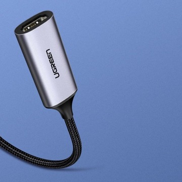 Адаптер Ugreen USB-C — HDMI 4K 60 Гц, серый