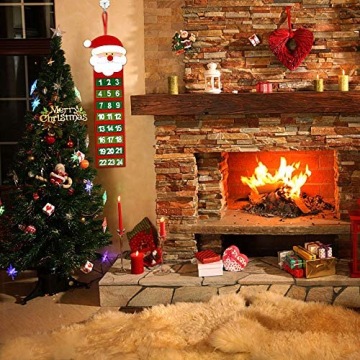 РОЖДЕСТВЕНСКИЙ АДВЕНТ-КАЛЕНДАРЬ САНТА СНЕГОВИК ВОЙЛОК