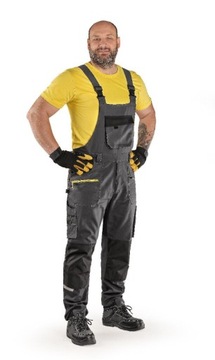 Spodnie ogrodniczki MOCNE WSTAWKI ELASTYCZNE CXS Stretch R. 62