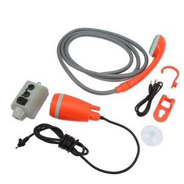 PRYSZNIC TURYSTYCZNY PRZENOŚNY USB DC3.7V