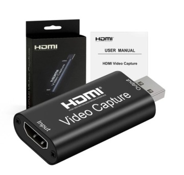 Видеозахват HDMI USB-карта видеозахвата для ПК, ноутбука, видеоигры
