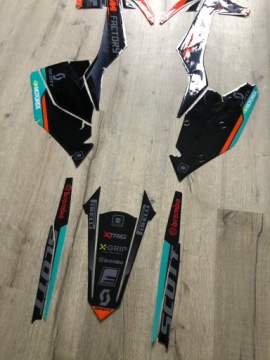 KTM EXC EXC-F 17-19 FACTORY ITALIA CUBAMOTO шпон