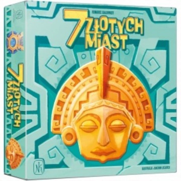 7 Złotych Miast GRA TOWARZYSKA Planszówka Impreza