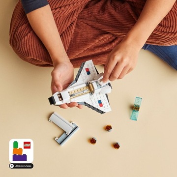 НАБОР LEGO CREATOR 3В1 31142 «КОСМИЧЕСКИЕ РОЛИКОВЫЕ ГОРКИ» + БЕСПЛАТНЫЙ LEGO 31134