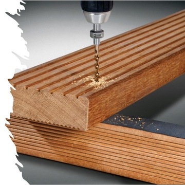 Саморезы С4 для террасной доски 1000 шт + бита Т-20 бесплатно 4,5х60мм SPAX - TERRACE