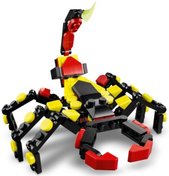 LEGO Creator 3in1 Дикие животные: необычный паук 31159