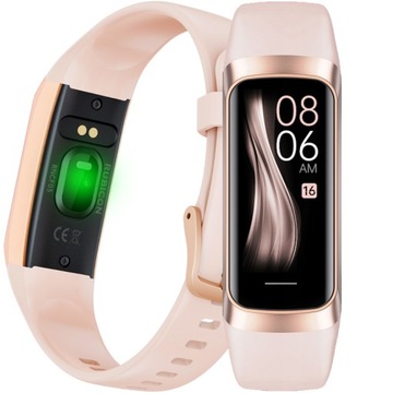 SMARTWATCH DAMSKI Rubicon SMARTBAND AMOLED POLSKIE MENU OPASKA DAMSKA FIT