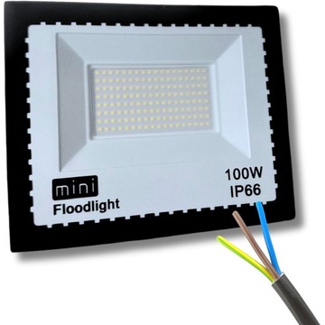 HALOGEN LED 100W REFLEKTOR NAŚWIETLACZ ZEWNĘTRZNY ROBOCZY MOCNY 9000lm IP66