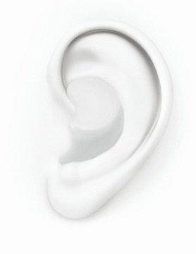 Zatyczki do uszu formowane Haspro Mold 6P transparentne