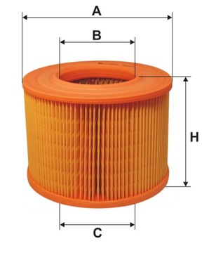 FILTR VZDUCHU AR274 RENAULT LAGUNA MEGANE SCENIC