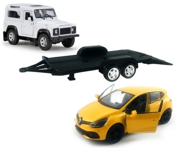 AUTA NA LAWECIE LAND ROVER + RENAULT CLIO WELLY