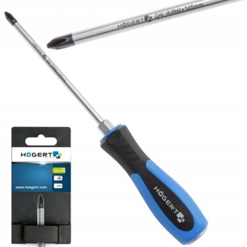 HOGERT HT1S072 PH2 ОТВЕРТКА НАТЯЖИВАЮЩАЯ 125 ММ