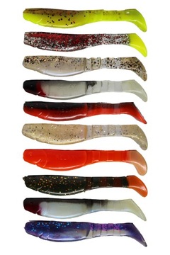 НАБОР RIPPER HOOVE PREDATOR 25 шт. ДЛЯ ЩУЧЬЕГО ХИЩНИКА 10см/13г