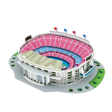 Mini stadion piłkarski CAMP NOU Barcelona Puzzle3D
