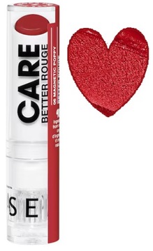 SEPHORA CARE BETTER ROUGE 06 MAGNETIC POPPY pomadka do ust satynowa 3 g
