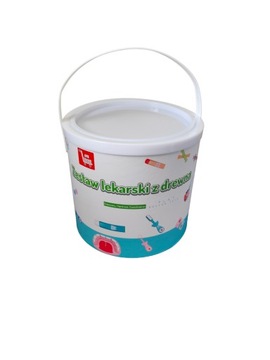 БОЛЬШОЙ ДЕРЕВЯННЫЙ НАБОР ДОКТОРА ДОКТОР ДОКТОР, играющий в доктора