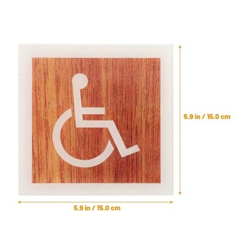 Знак туалета для инвалидной коляски