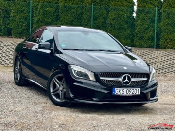 Mercedes CLA C117 Coupe 1.6 200 156KM 2014 Mercedes-Benz CLA AMG Navi Parkdistance Led Xenon Automat 1.6 Benzyna 156KM, zdjęcie 1