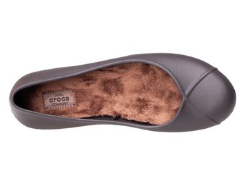 Balerinki CROCS Olivia II Espresso r. 34-35