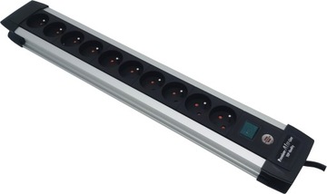 BRENNENSTUHL POWER STRIP 10G 3M PREMIUM-ALU