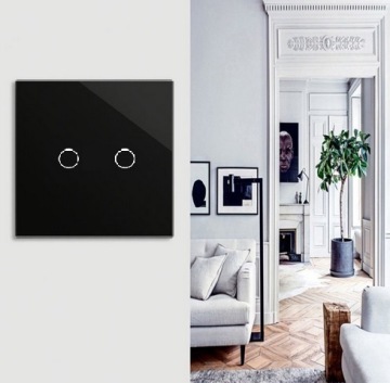 2K СЕНСОРНЫЙ ВЫКЛЮЧАТЕЛЬ СВЕТА ДЛЯ ДВОЙНОЙ ЛЕСТНИЦЫ