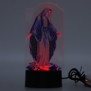 Светодиодный ночник с бриллиантами для рисования DIY Незаконченный материал 2N Лампа